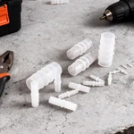 Plastic Hose Barb Fitting, 5/16" X Barbed Splicer Mender Joint Adapter .... Fixed Price $21.74.