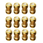 Hqmpc Pex Fittings 3/4 Inch Straight Coupling Push Fit 0.75 Inch, Copper. Fixed Price $62.99.
