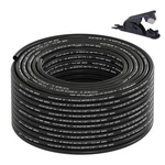 Boeray 100ft 3/8 Dot Air Line Sae J844 Pa12 Nylon 3/8" Od 100ft, Black. Fixed Price $61.84.