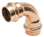 Mueller Pf 02085 Streamline Prs Copper Press Elbow 90 Degrees (1-1/2 X 1-1/2). Fixed Price $61.57.