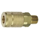 Tru-flate 13-125 Coupler, 1/4 In, Mnpt, Brass. Fixed Price $12.36.