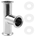 Beduan 2" Tri Clamp Tee 3 Way Stainless Steel 304 Sanitary 2 Inch, Silver. Fixed Price $24.17.