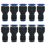 Zjxed 1/4" Od X 3/8" Pneumatic Quick Connector 1/4 Inch-3/8 Inch, Blue. Fixed Price $14.88.