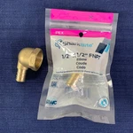 Sharkbite U308lfa 1/2" Pex X Fnpt Elbow Brass Fitting Lot Of 2. Fixed Price $14.95.