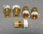 (5) Anderson Metals Brass 3/4" Male Npt X 5/8" Tube Od Compression Connector. Fixed Price $14.99.