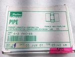 4 New 4-2 Fhc-ss Parker Instrumentation Pipe Female Hex Coupling Stainless Steel. Fixed Price $58.00.