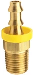 (ships Fast) 3/8 Hose Barb X Npt Male Brass Push-lock Stay-put Fitting. Fixed Price $11.95.