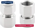 Yoebor Stainless Steel 304 Compression Tube Fitting Coupler With Double Ferrules. Fixed Price $16.52.