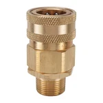 Snap-tite Bvhc8-8mv Hydraulic Quick Connect Hose Coupling, Brass Body, Sleeve. Fixed Price $65.25.