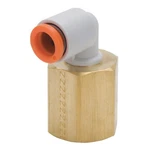 Smc Kq2lf07-34a Female Elbow,90 Deg,1/4 In.,tubexfnpt 36x180. Fixed Price $5.47.