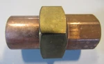 New Elkhart Epc 3/4" X Union Copper + Brass Coupling Pipe Fitting Cxc. Fixed Price $12.95.