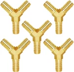 Joywayus 5pcs 5/8" Id Hose Barb Thick Brass Y Shaped 3 Way 5/8-5pcs,. Fixed Price $38.88.