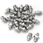 Ldexin 25pcs 8mm X 1mm M8 Male Thread Straight Hydraulic Grease M8,. Fixed Price $17.30.