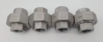 Merit Brass K487-08 Pipe Union: 1/2", 304 Ss Fnpt, Threaded, 150psi (lot Of 4). Fixed Price $48.00.