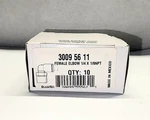 Box Of 10 Legris 3009 56 11 Female Elbow Fitting, 1/4" Tube X 1/8" Nptf New. Fixed Price $40.00.