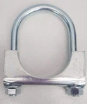 Mvp 2-1/2" Saddle Type Round U-bolt Exhaust Clamp - Zinc Plated Jsr25zn. Fixed Price $33.60.