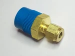 1 - Swagelok Brass Connector Fitting, 1/4" Od Tube X 1/2" Male Npt, B-400-1-8. Fixed Price $11.89.
