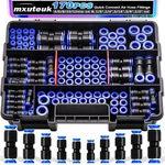 Mxuteuk 170pcs Air Hose Fittings Kit Push Connect 1/8-1/2 4-12mm Set. Fixed Price $68.99.