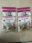 New Sharkbite 1/2 X Mnpt Elbow 2pk Pn: U280lfa. Fixed Price $10.00.