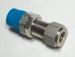 1 Swagelok Stainless Steel Bulkhead Connector, 1/2" Tube X Npt, Ss-810-11-8. Fixed Price $29.89.