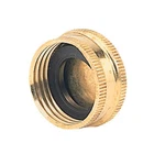 Gilmour 805034-1001 Solid Brass Threaded Female Heavy Duty Hose End Cap 3/4 In.. Fixed Price $10.71.