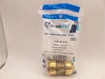 Sharkbite U016lf 3/4" In. X In Push-to-connect Brass Coupling Fitting. Fixed Price $9.88.