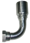 Lawson Products 20210 Hydraulic Crimp On Hose End 90 Deg 1 1/2- 7/8-12 Thread. Fixed Price $24.95.