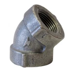 Anvil 0300029006 45 Elbow,cast Iron,2 1/2",npt,class 125 4kur4. Fixed Price $96.34.