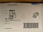 (10 Pack) Nibco 1-1/2" Dwv Cxc 90-degree Elbow, H055300, Fig 907. Fixed Price $99.99.
