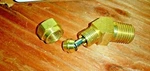 Qty-10 279nta-4-4 Nylon Air Brake Tube Fitting Male Connector 1/4" Parker 10 Pc. Fixed Price $23.34.