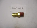 Stens 758-567 Hyd Quick Connect Coupling 1/4" Qcx Npt-m Plug 48-9412. Fixed Price $8.83.
