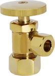 Westbrass A105-01 Round Handle Angle Stop Shut Off Valve, 1/2"copper Pipe Inlet. Fixed Price $21.63.