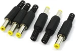 Uxcell 5.5x2.5mm Dc Male Connector Jack Solder Adapter Diy Barrel Black. Fixed Price $10.10.