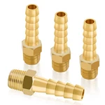 Kootans 4pcs Brass Hose Barb Fittings 1/4" To 1/8 Npt Male Thread A.... Fixed Price $12.24.