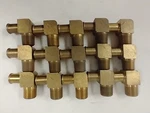 Parker 269hb-10-8 5/8" Hose Barb To 1/2" Npt Brass 90 Elbows (lot Of 15). Fixed Price $150.00.