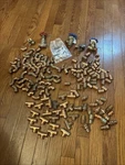 Lot Of 150+ Copper Nibco Pipe Fittings Many Unused Valves New T L Elbow Shape. Fixed Price $135.00.