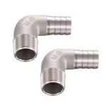 Snutuya 3/4" Hose Barb X Male Npt 304 Stainless Steel 90 Degree Elbow Ho.... Fixed Price $19.62.