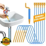 Eastlink 30" Reusable Drain Snake Hair Clog Remover 6pk Steel. Fixed Price $46.99.
