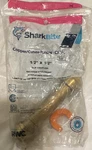 Sharkbite 1/2 In X Straight Brass Push-to-connect Coupling U3008lfa. Fixed Price $21.00.