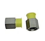 Lot Of 2, Parker 3/4-12 Fhg5-s, Female Straight Thread Adapter. Fixed Price $51.31.