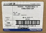 118 Piece Thomas Betts Homac Abb Cap 35 Flood Seal Cable End Caps .250" - .425". Fixed Price $30.00.