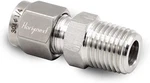 Stainless Steel 304 Compression Fitting To Connect Npt1/4-1/4 O.d., Silver. Fixed Price $12.78.