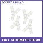 Plastic Hose Barb Fitting 9/16" Y Shaped Connector Aquarium Pp Clear 4pcs. Fixed Price $11.99.