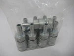 Dixon Dc2644 Steel Semi-automatic Coupler Hose Barb 3/8" Body & Id Lot Of 9 Nop. Fixed Price $113.99.