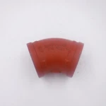 4" Anvil Fig 7051 Gruvlok Ductile Iron 45 Elbow Grooved-end Fittings Orange. Fixed Price $55.99.
