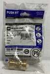 Mainline Mlu008lf-s 1/2" Push Connect Straight Coupling Lead Free Brass. Fixed Price $17.88.