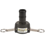 Banjo Poly Cam Lever Coupling 1-1/2" Female Coupler X Hose Shank - 150c. Fixed Price $17.90.