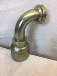 Eaton Flange Flanged Hydraulic 90 Elbow Hose End Fitting 1b20fhb20 (1678). Fixed Price $34.99.