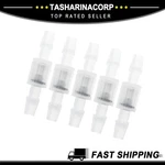 Universal Piece Of 5 Aquarium Plastic Hose Barb Fitting 1/4" Inline One Way. Fixed Price $12.49.
