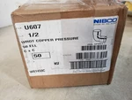 Lot Of 50 Nibco 607.5 Elbow, 90 Deg, Wrot Copper, 1/2" Tube 5p051. Fixed Price $89.95.